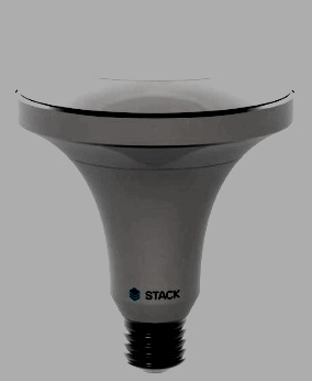 Саморегулирующаяся умная LED лампочка Stack Alba для умного дома.