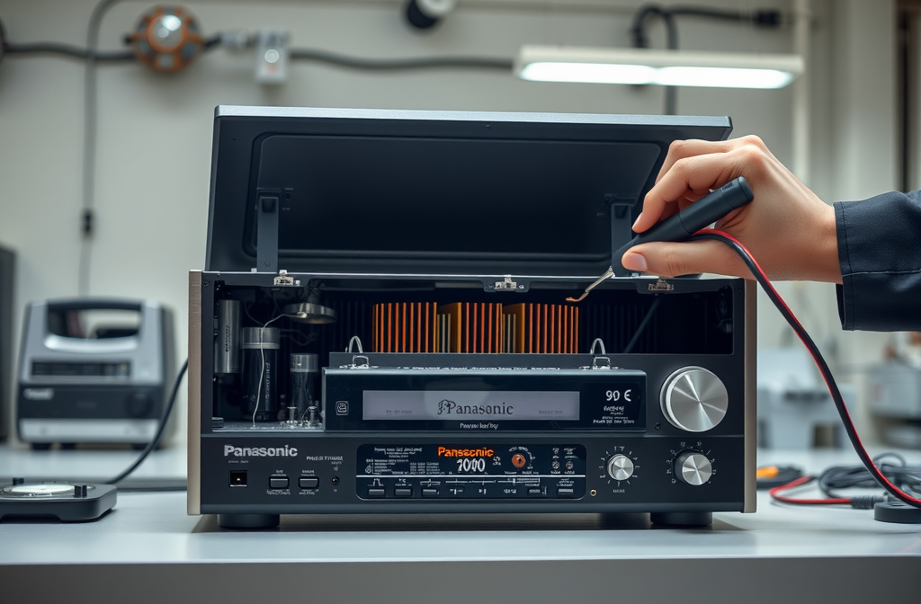 Ремонт музыкального центра Panasonic SA-VK710: причины неисправностей и способ