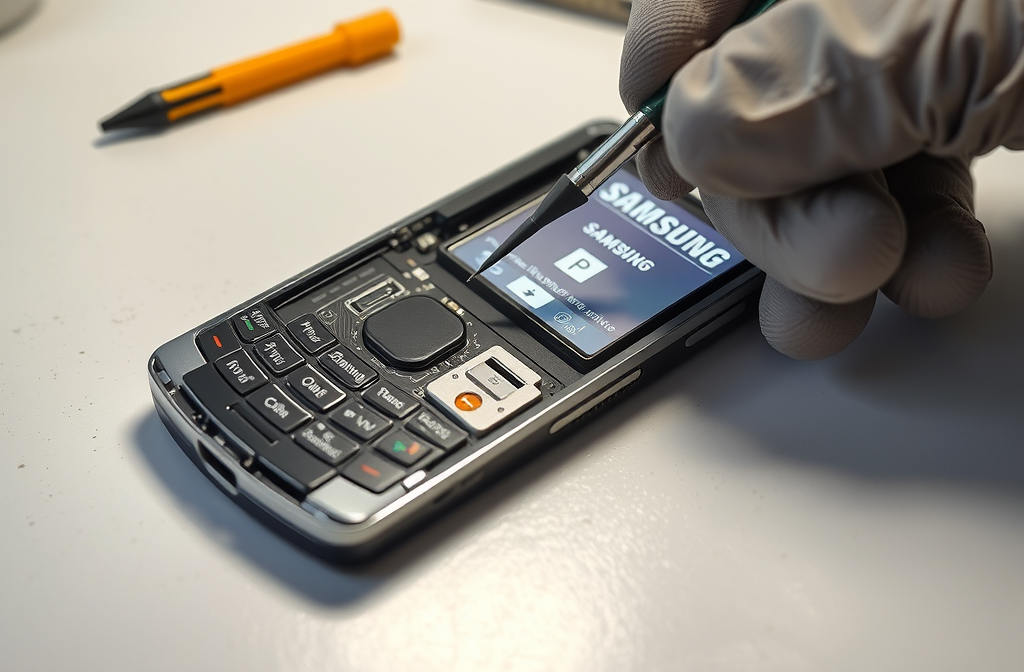 Ремонт Samsung C3050: не включается после попадания жидкости