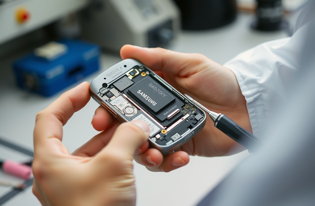 Ремонт телефона Samsung SGH-L700: зависает при включении