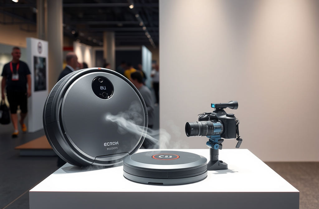 Dreame показала на IFA 2026 робот-пылесос с паром и 8K-камеру