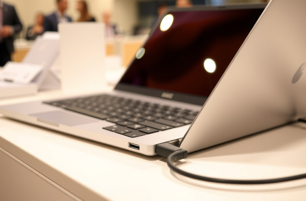 Microsoft представила магнитный USB-C порт для ноутбуков